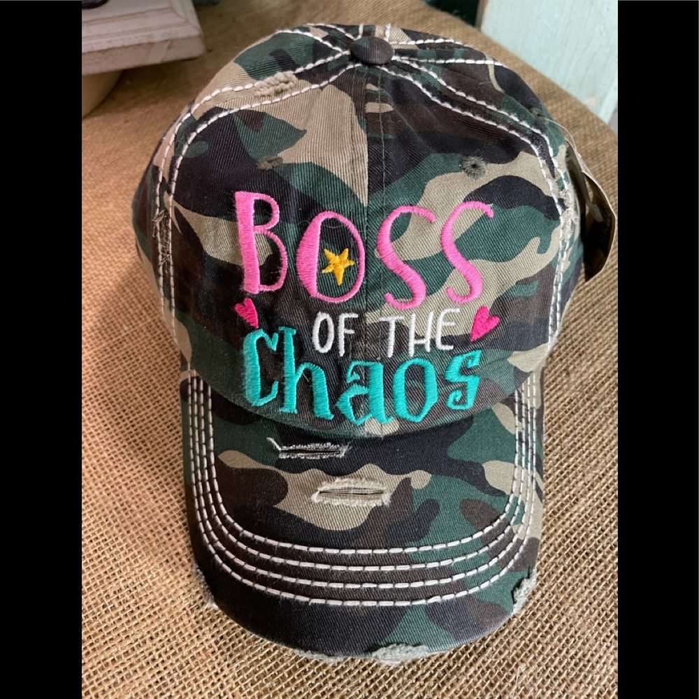 Camo Boss of Chaos Ballcap